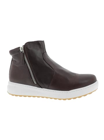 Andrea Conti Leren boots bruin