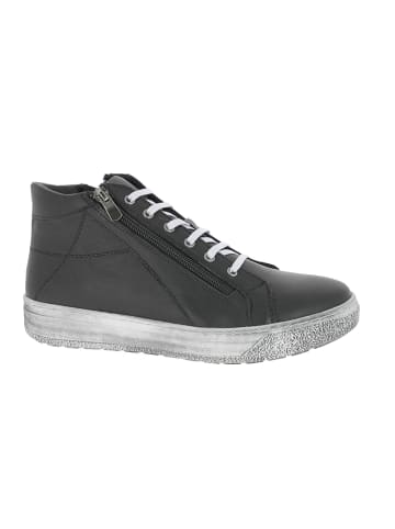 Andrea Conti Leren sneakers zwart