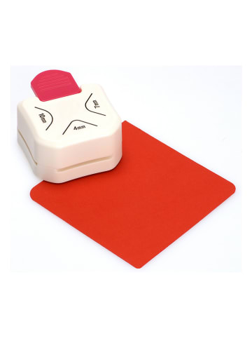 SUNNYSUE Hoekafronder wit/roze