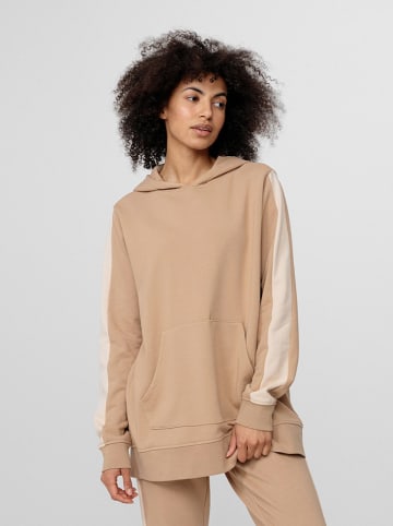 4F Hoodie in Hellbraun