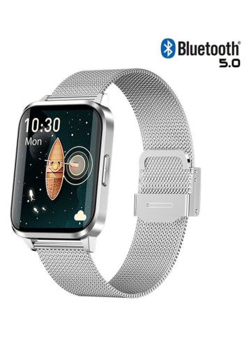 SmartCase Smartwatch in Silber
