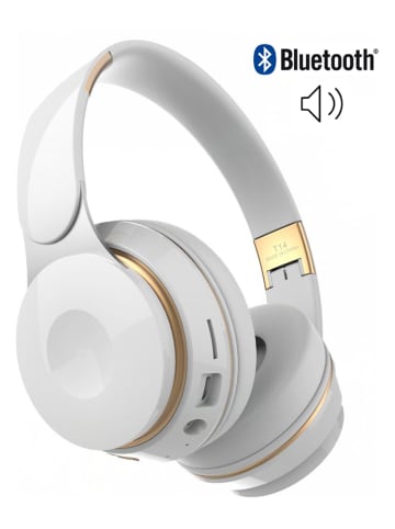 SmartCase Bluetooth-On-Ear-Kopfhörer in Weiß