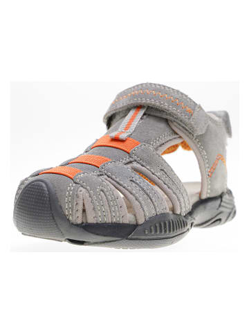 Ciao Leren enkelsandalen grijs