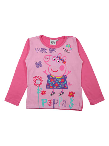 Peppa Pig Longsleeve "Peppa Pig" roze