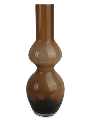 Deco Lorrie Wazon "Base" w kolorze brązowym - wys. 45 x Ø 16 cm