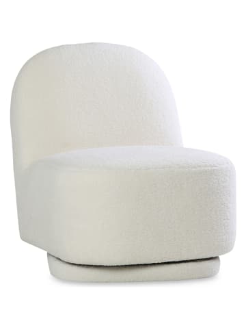 Deco Lorrie Sessel "Bruce" in Creme - (B)62 x (H)73 x (T)74 cm