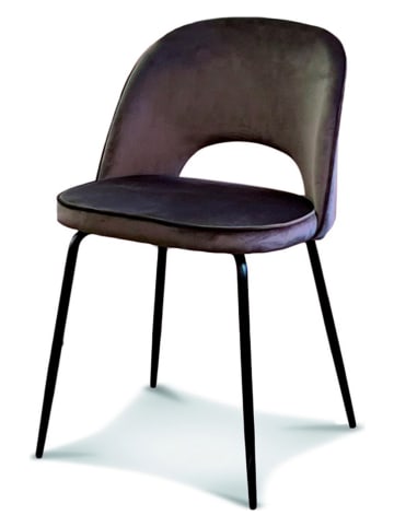 Deco Lorrie Krzesło "Gabriella" w kolorze brązowym - 55 x 78 x 50 cm