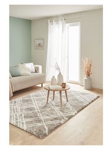 Nazar Hochflor-Teppich "Shaggy" in Grau