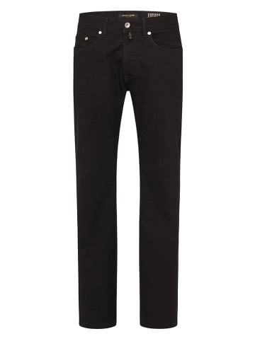 Pierre Cardin Spodnie "Lyon" - Modern fit - w kolorze ciemnobrązowym