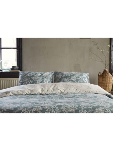 Walra Bettwäsche-Set "Country Love" in Blau/ Weiß