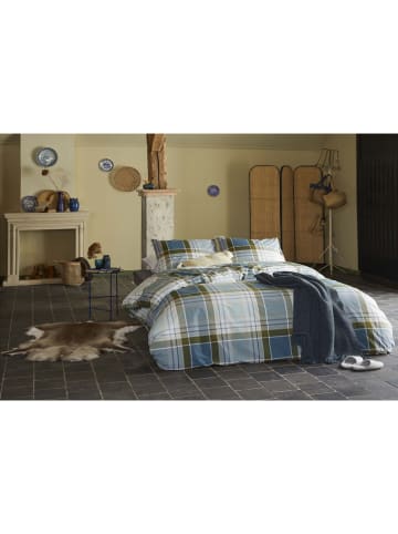 Walra Beddengoedset "Scottish Pleasure" blauw/lichtblauw