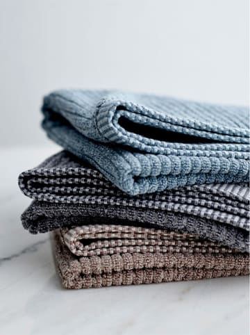 SÖDAHL Handdoek "Melange" petrol - (B)50 cm