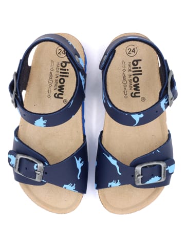 billowy Sandalen donkerblauw