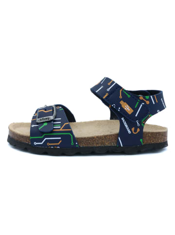 billowy Sandalen in Dunkelblau