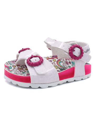 billowy Sandalen in Weiß