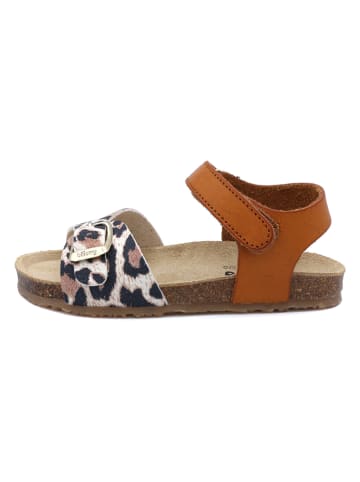 billowy Sandalen in Hellbraun