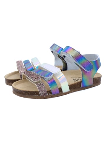 billowy Sandalen in Blau