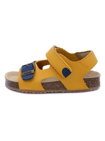 billowy Sandalen in Gelb