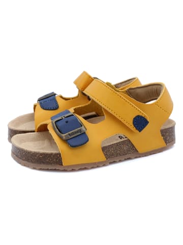 billowy Sandalen in Gelb