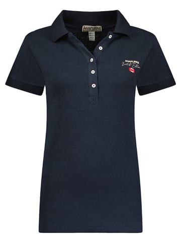 ANAPURNA Poloshirt "Kelodana" in Dunkelblau