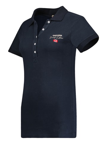 ANAPURNA Koszulka polo "Kelodana" w kolorze granatowym