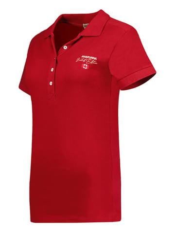 ANAPURNA Poloshirt "Kelodana" rood