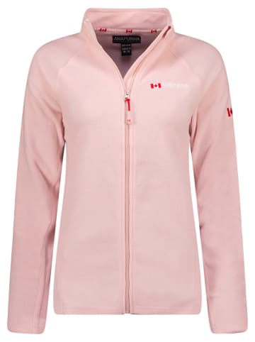 ANAPURNA Fleece vest "Tonneau" lichtroze