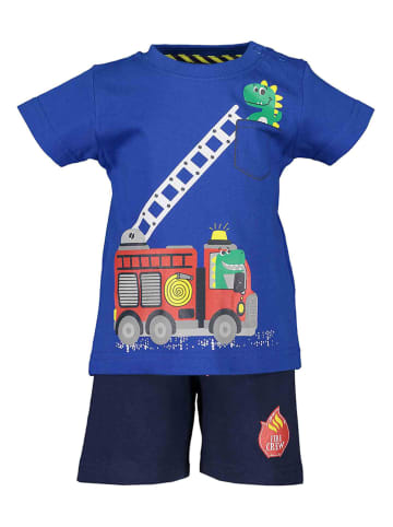 Blue Seven 2-delige outfit blauw/donkerblauw