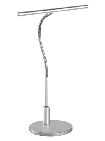 LeuchtenDirekt Ledtafellamp "Juby" zilverkleurig - (H)40 cm