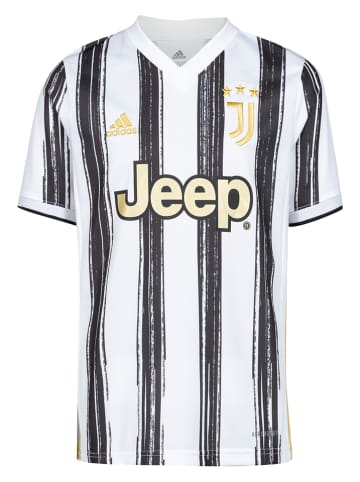 adidas Fußballtrikot "Juve" in Weiß/ Schwarz