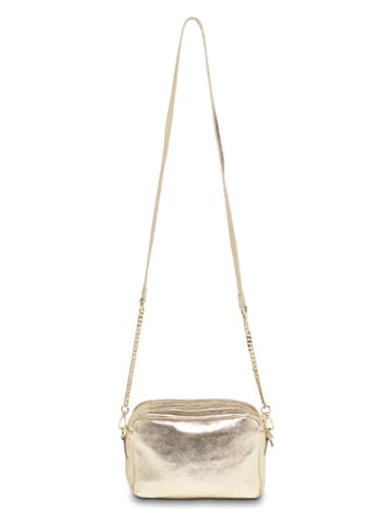 maison héritage PARIS Leder-Umhängetasche "Elyn" in Gold - (B)19 x (H)14 x (T)7 cm