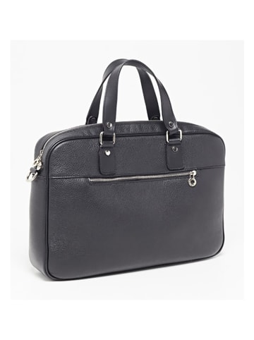 maison héritage PARIS Leren laptoptas "Arden" zwart - (B)44 x (H)30 x (D)9 cm
