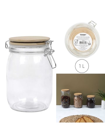 COOK CONCEPT Vorratsglas in Natur - 1 l