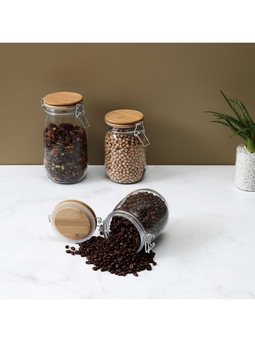 COOK CONCEPT Słoik w kolorze jasnobrązowym - 750 ml