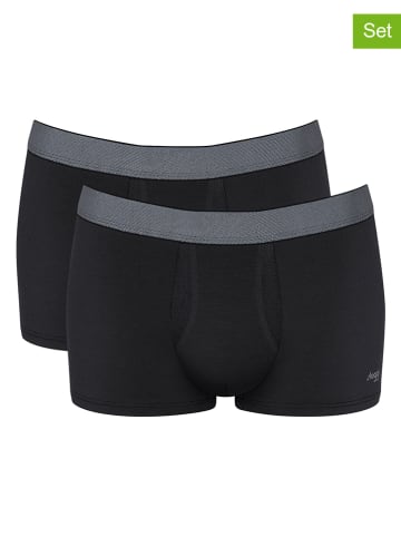 Sloggi 2er-Set: Boxershorts in Schwarz