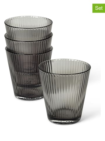 Rosendahl 4-delige set: waterglazen "Grand Cru" grijs - 260 ml