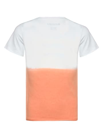 Blue Effect Koszulka w kolorze pomarańczowo-białym