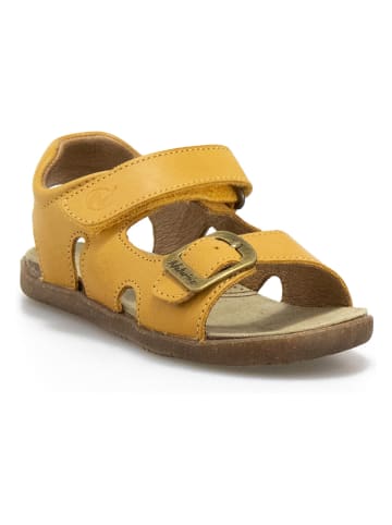 Naturino Leren sandalen "Stream" geel