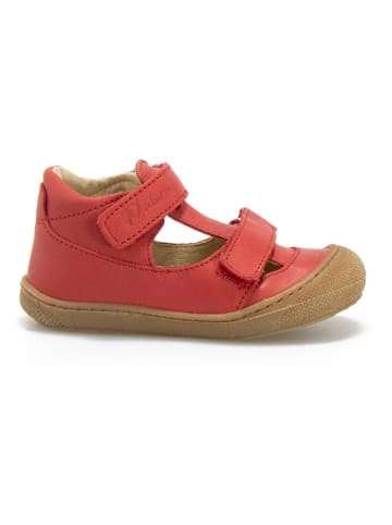Naturino Leder-Halbsandalen "Puffy" in Rot