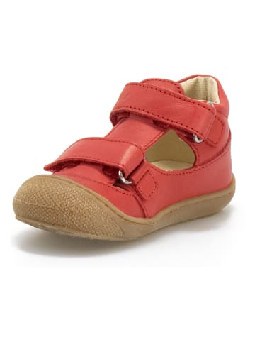 Naturino Leder-Halbsandalen "Puffy" in Rot