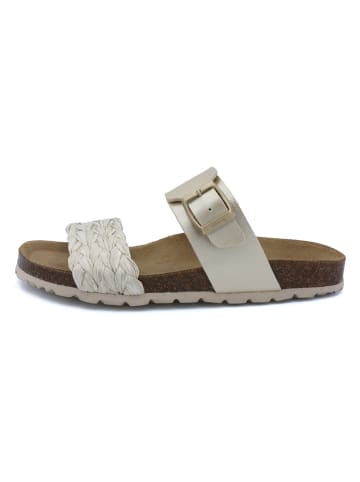 billowy Slippers beige