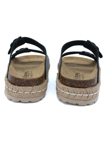 billowy Slippers zwart