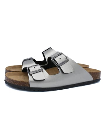 billowy Slippers zilverkleurig