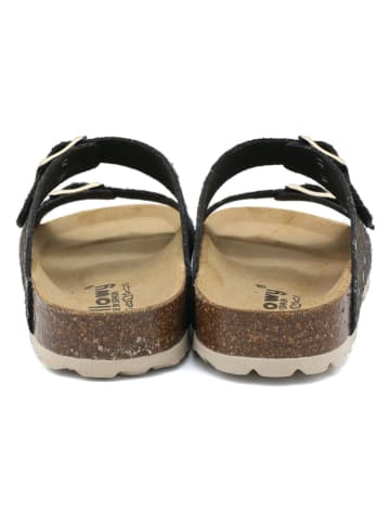 billowy Slippers zwart/meerkleurig