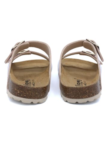 billowy Klapki w kolorze jasnoróżowym