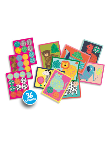 SES Kreativset "Tierprint Sticker" - ab 12 Monaten