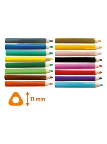 SES Kredki (16 szt.) - 3+