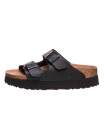 Papillio Slippers "Arizona Grooved" zwart - wijdte S