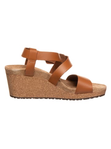 Papillio Leren sandalen "Sybil" lichtbruin