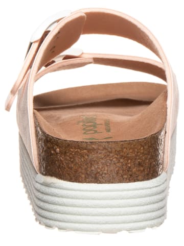 Papillio Pantoletten "Arizona Grooved" in Rosa